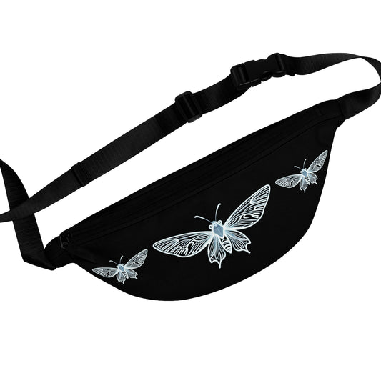 Black Moth Fanny Pack